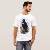  zwarte vogelstand t-shirt (Voorkant volledig)
