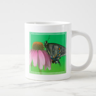 Zwarte vorm van Oostelijke Tijgerzwaluwstaart Grote Koffiekop