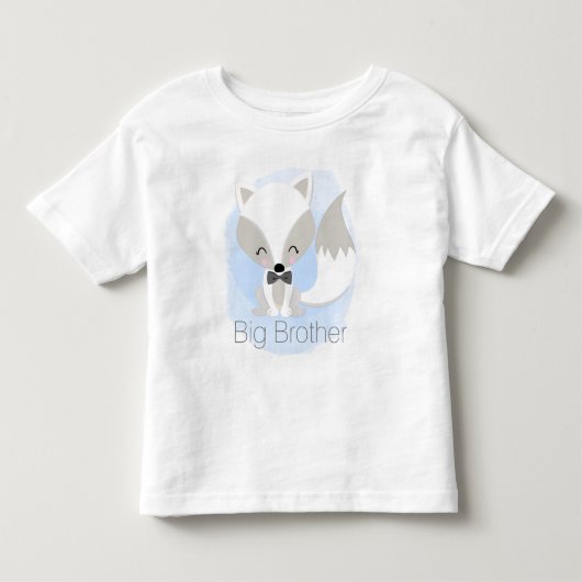 Zwarte Vos Grote Broer Shirt (Voorkant)