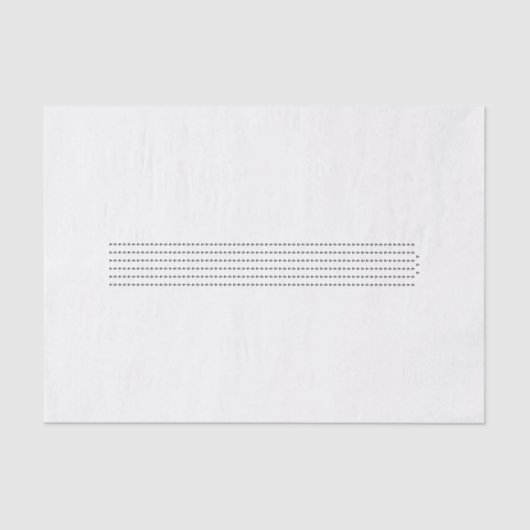 Zwarte Vraag Merk Mystery Gift Tissuepapier (Voorkant)