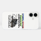 Zwarte Vrachtwagen Snelheid Road Sterkte Onstuitba Case-Mate iPhone Case (Achterkant (horizontaal))