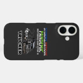Zwarte Vrachtwagen Snelheid Road Sterkte Onstuitba Case-Mate iPhone Case (Achterkant (horizontaal))