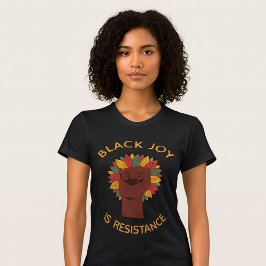 Zwarte Vreugde Is Verzetvuist Tri-Blend Shirt