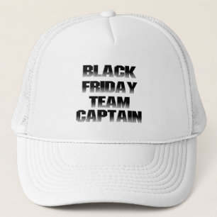 ZWARTE VRIDAY TEAM CAPTAINE TRUCKER PET