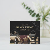 Zwarte Vrijdag Briefkaart (Staand voorkant)