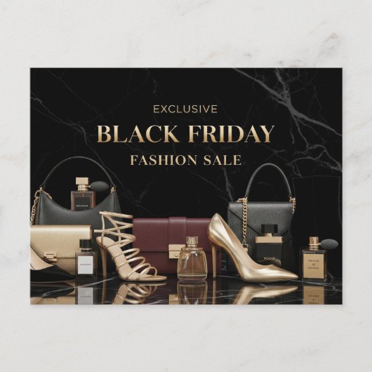 Zwarte Vrijdag Briefkaart (Voorkant)