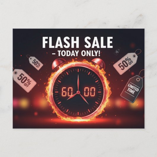 Zwarte Vrijdag Briefkaart (Voorkant)