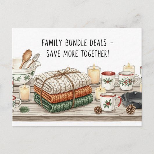 Zwarte Vrijdag Briefkaart (Voorkant)