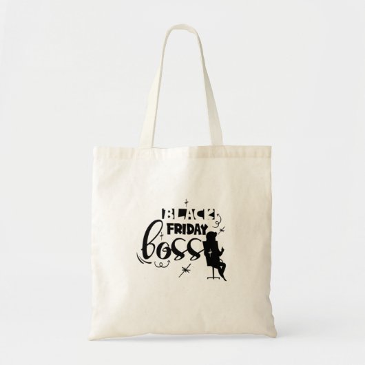 Zwarte Vrijdag Bruin Dag Funny Shoping Tote Bag (Voorkant)