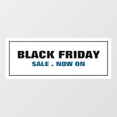 Zwarte Vrijdag Uitverkoop Raamsticker (Vel)