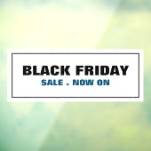 Zwarte Vrijdag Uitverkoop Raamsticker (Vel 3)