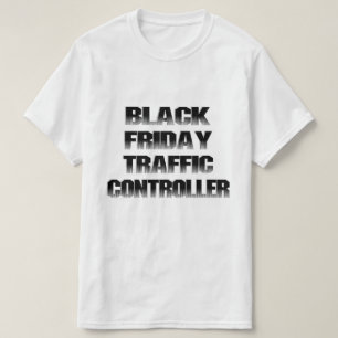 Zwarte Vrijdag Verkeersregelaar T-shirt