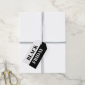 ZWARTE VRIJDAG - VERKOOP % UIT CADEAULABEL (Met Touw)