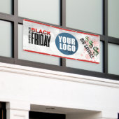 Zwarte vrijdagbanner #2 spandoek (Buitenkant Gebouw)