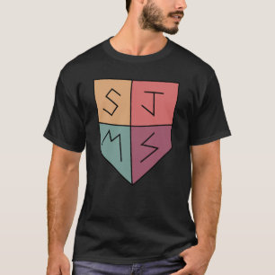 Zwarte vrijdagverkoop! SJMS Shield T-shirt