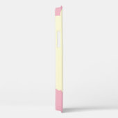 Zwarte Vrouw, Blond Afro, Popping Pink Bubblegum Case-Mate iPhone Case (Achterkant / Rechts)