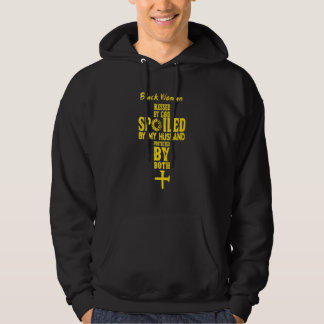 Zwarte vrouw gezegend door God verwend door mijn m Hoodie