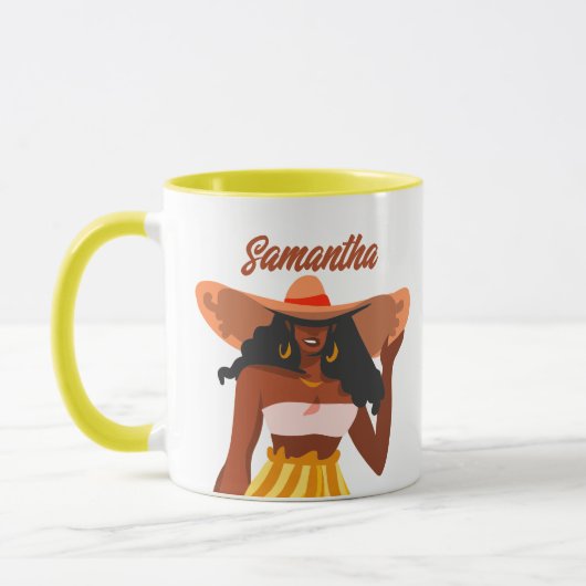 Zwarte Vrouw, Groot Pet, Vacatievormen Mok (Links)