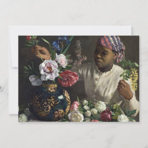 Zwarte Vrouw met pony's   Fré dé ric Bazille