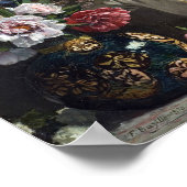 Zwarte Vrouw met pony's | Fré dé ric Bazille Poster (Hoek)