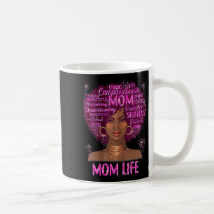 Zwarte vrouw moeder leven moeder Afro-Amerikaans g Koffiemok