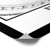 ZWARTE VROUW VAN DE ZUID-ZEEEN POSTER (Hoek)