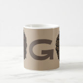 Zwarte vrouwen aanmoedigen, Taupe Brown Koffiemok (Center)