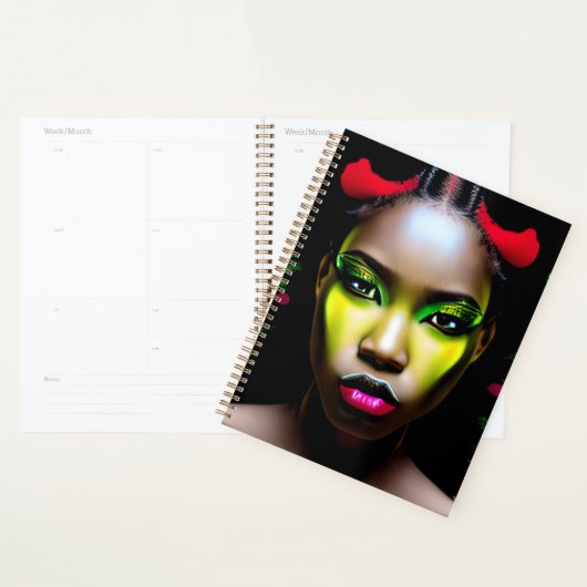 Zwarte vrouwen Afrikaanse Amerikaanse melanine sis Planner (Display)