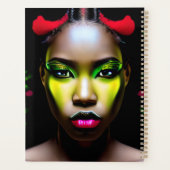 Zwarte vrouwen Afrikaanse Amerikaanse melanine sis Planner (Achterkant)