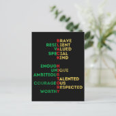 Zwarte vrouwen Afro-Amerikaanse melanine vrouwen s Feestdagenkaart (Staand voorkant)