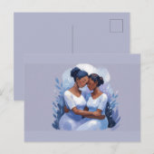 Zwarte vrouwen Dank u Briefkaart (Voorkant / Achterkant)