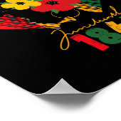 Zwarte vrouwen die mijn voorouders herdenken poster (Hoek)