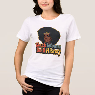 Zwarte vrouwen, gedurfde geschiedenis Tri-Blend shirt