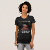 Zwarte vrouwen Ik ben het Storm longkanker bewustz T-shirt (Voorkant volledig)