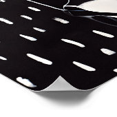 ZWARTE VROUWEN IN DE RIN MET EEN UMBRELLA POSTER (Hoek)