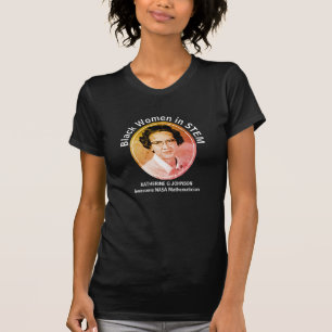 Zwarte vrouwen in STEM Katherine G Johnson T-shirt