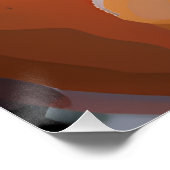 Zwarte vrouwen inspirerend positief zwart koningin perfect poster (Hoek)