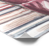 Zwarte vrouwen lezen graag muurkunst poster (Hoek)