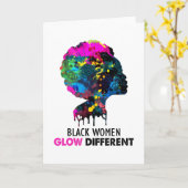 zwarte vrouwen lopen anders op kaart (Gele Bloem)