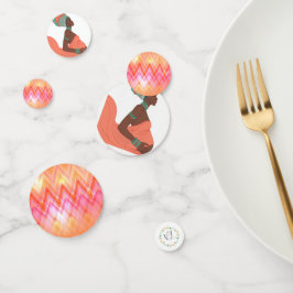 Zwarte vrouwen Moederschap Confetti