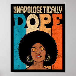 Zwarte vrouwen onbeschaamd zwarte geschiedenis Jun Poster