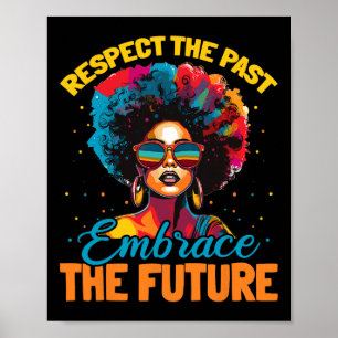 Zwarte Vrouwen Onverontschuldigend Verbazingwekken Poster