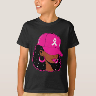Zwarte Vrouwen Roze Borstkanker Bewustzijnsstrijde T-shirt