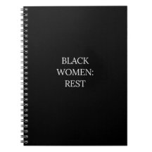 Zwarte Vrouwen Rust Notitieboek
