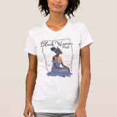 Zwarte Vrouwen RUST T-shirt (Voorkant)