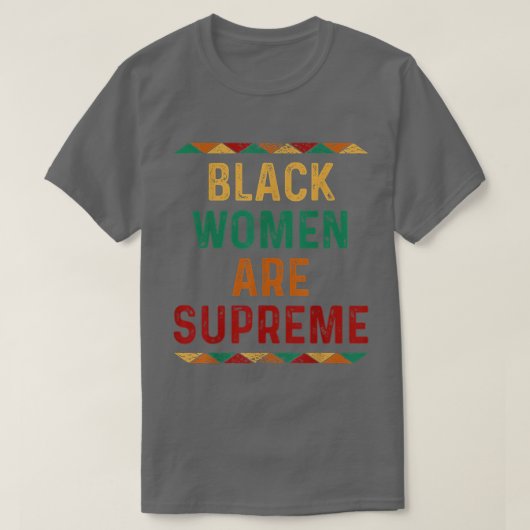 Zwarte vrouwen zijn de hoogste rechter in Jackson T-shirt (Design voorkant)