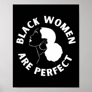 Zwarte vrouwen zijn de perfecte Sticker Poster
