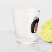 Zwarte vrouwen, zuster Friends Shot Glas (Links)
