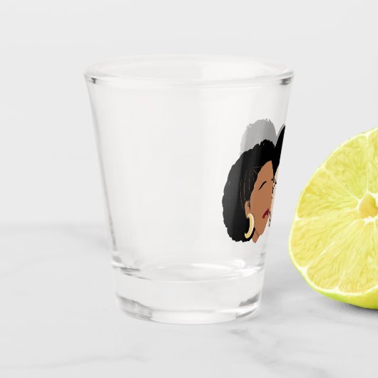Zwarte vrouwen, zuster Friends Shot Glas (Links)
