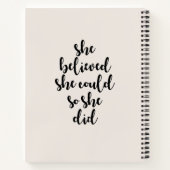 Zwarte vrouwen, zuster Friends ze geloofde dat ze  Notitieboek (Achterkant)